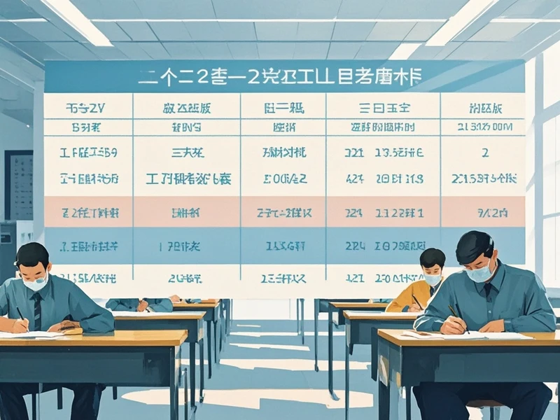 一级建造师考试科目及时间顺序表