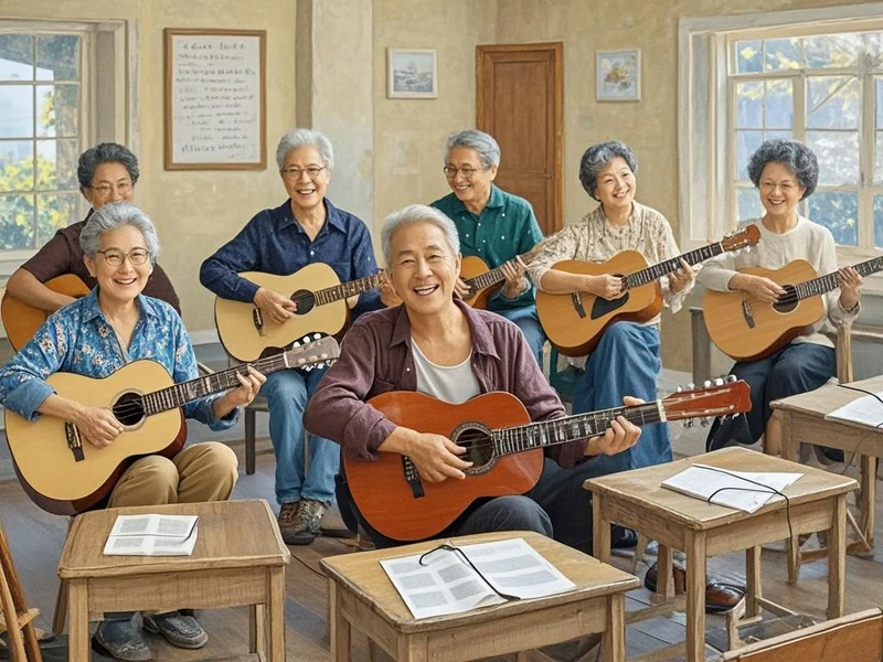 中老年吉他班