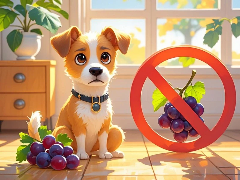 为什么狗狗不能吃葡萄