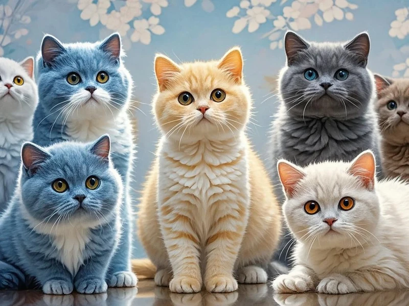 英短猫什么颜色贵
