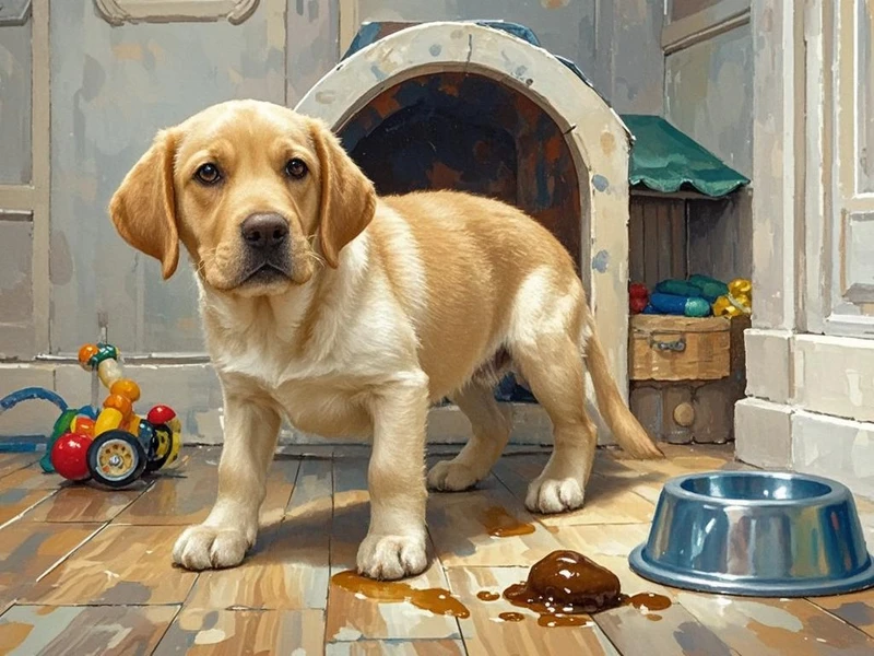 拉布拉多幼犬拉稀怎么办