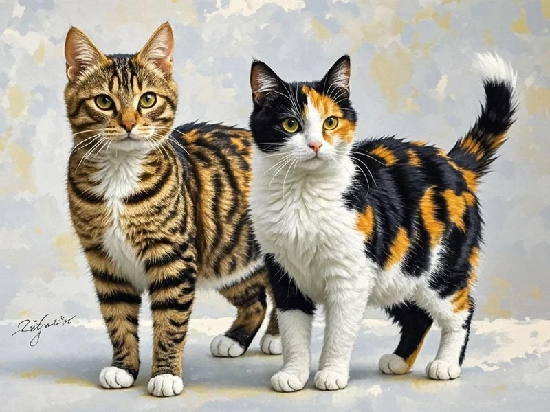 玳瑁猫和三花猫的区别