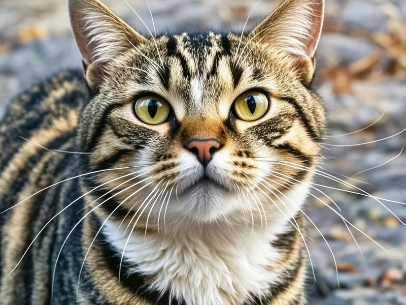 猫咪嘴巴旁边有黑点