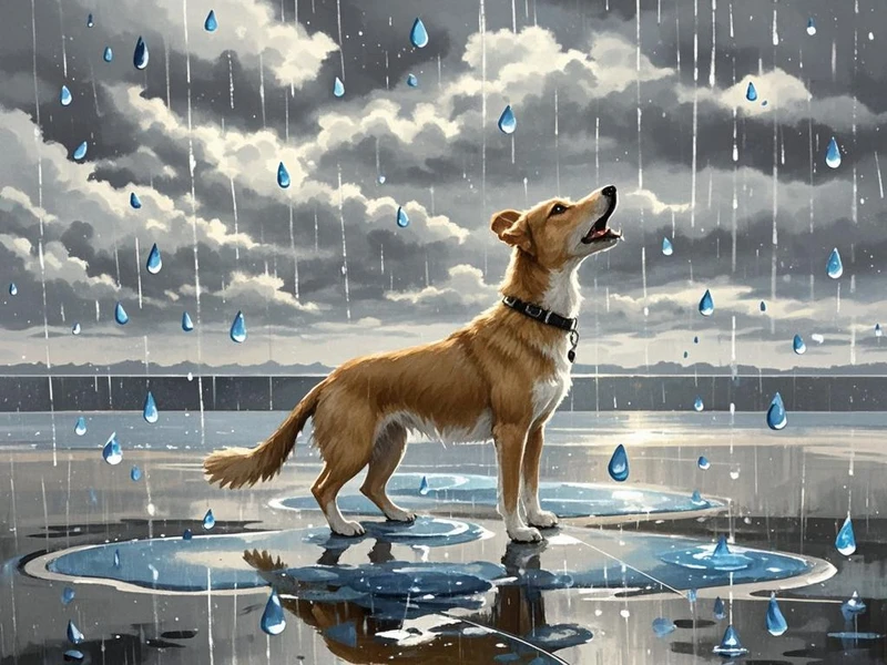 下雨狗叫怎么办