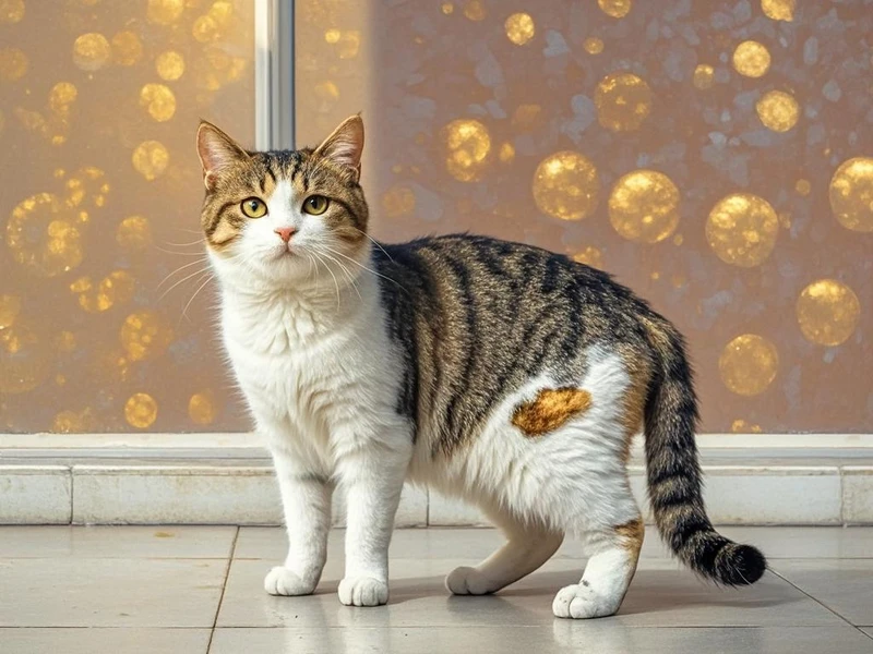 猫不拉稀但是屁股粘屎