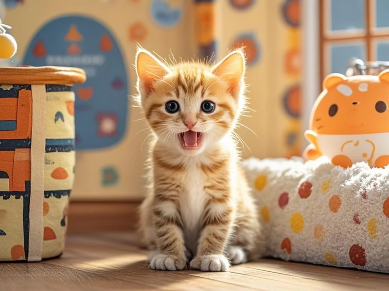 小奶猫一直叫怎么办
