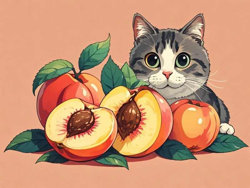 猫能吃桃子吗? 猫能吃桃子肉吗