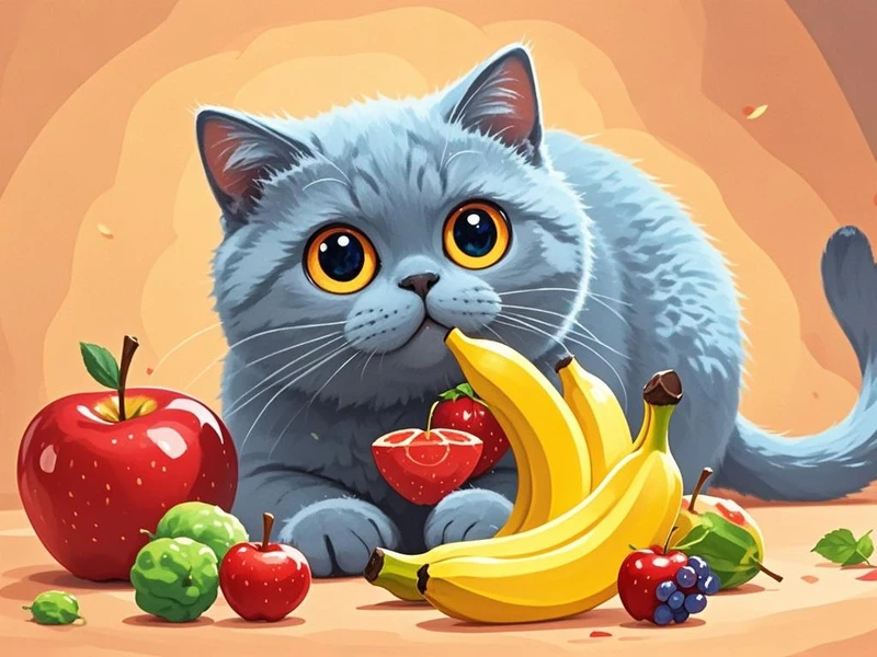 英短蓝猫能吃什么水果