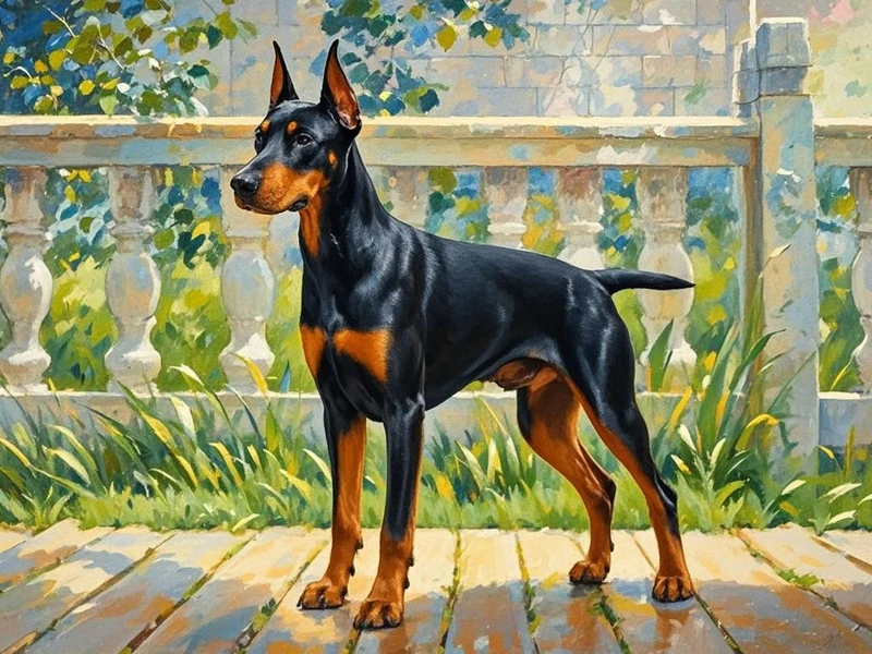 杜宾犬几个月尴尬期