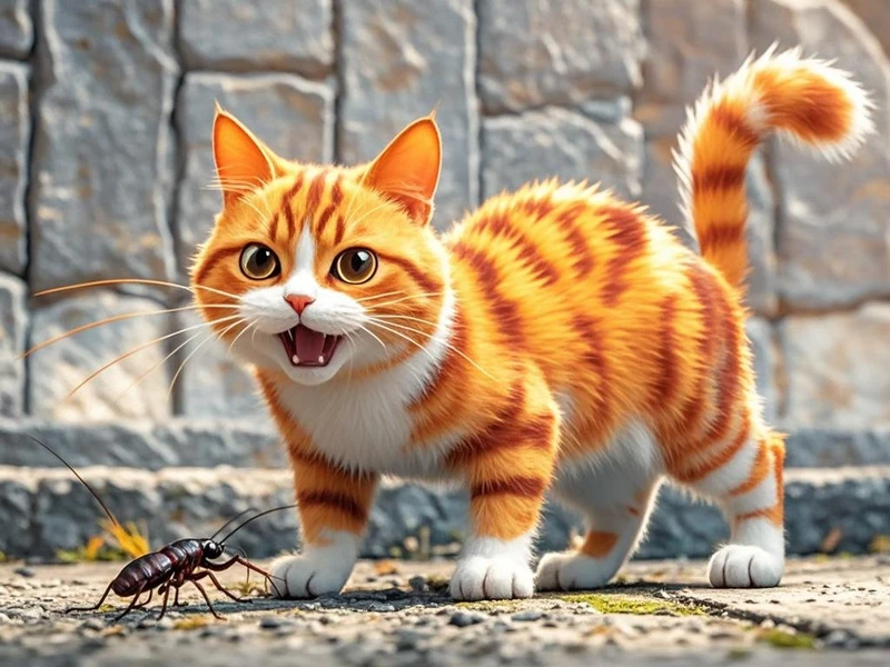 猫咪吃蟑螂怎么办