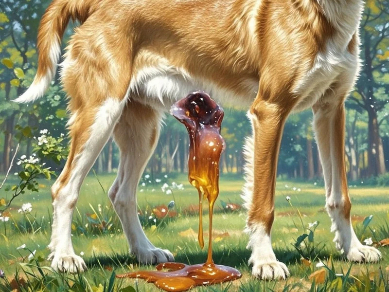 狗狗下体分泌粘稠物