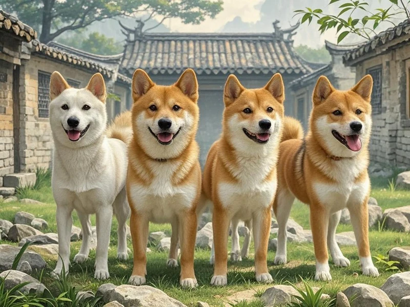 中华田园犬六大品种