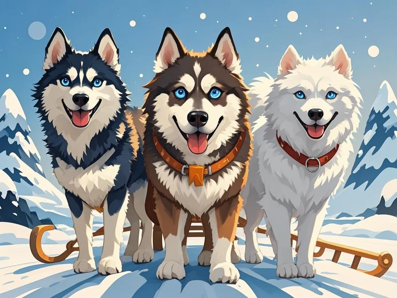 雪橇犬三傻是哪三傻