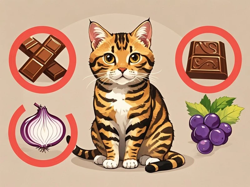 美短虎斑猫不能吃什么