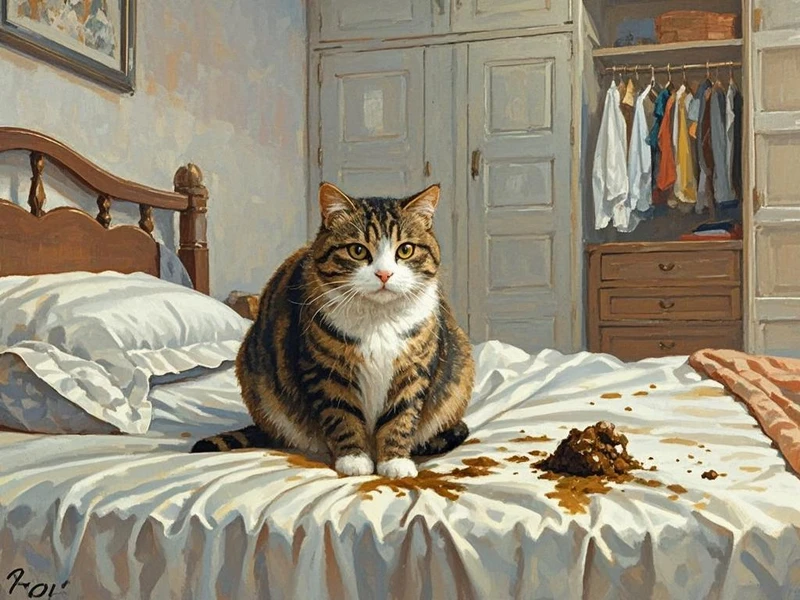 猫为什么突然在床拉屎