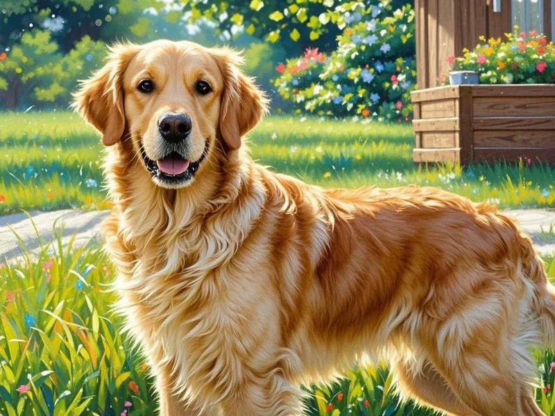 金毛多大算成犬