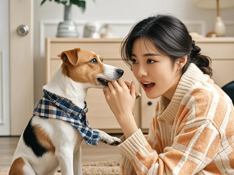 小狗爱咬手怎么办 小狗爱咬手