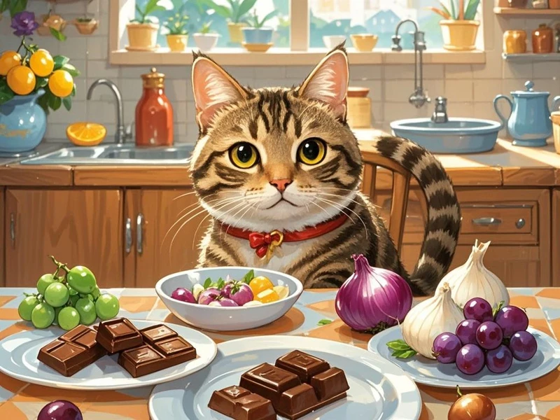 猫不能吃什么人类什么食物