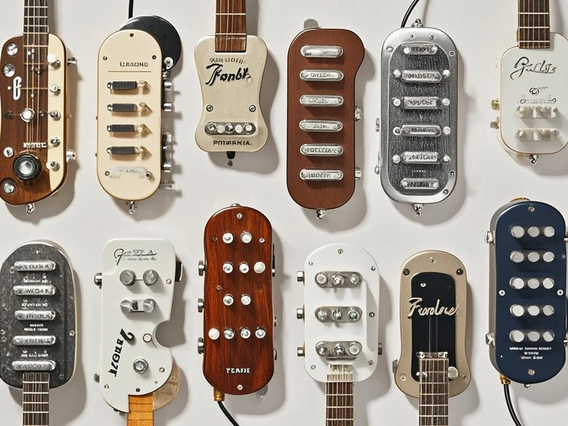 fender拾音器种类