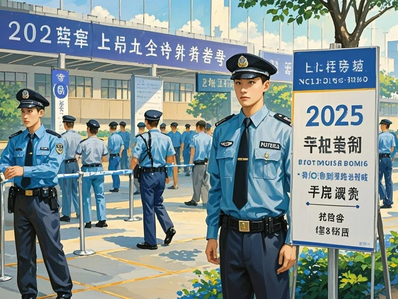 2025上海保安员考试需要多少钱 报名费大概多少