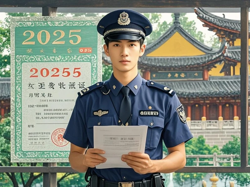 2025江苏保安员几月几号考试 怎么领取证书
