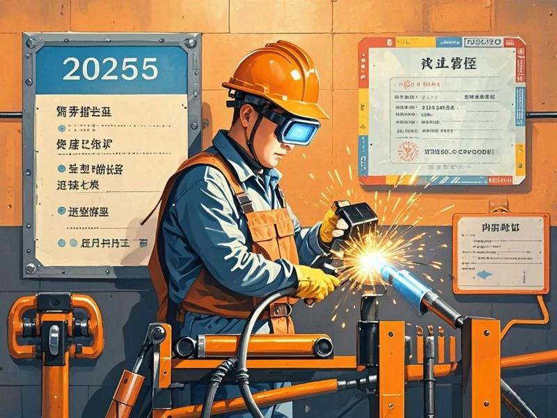 考焊工证都有哪些流程 2025年考试内容