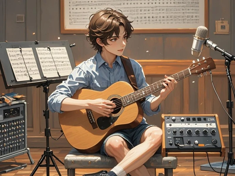木吉他弹唱人声效果器