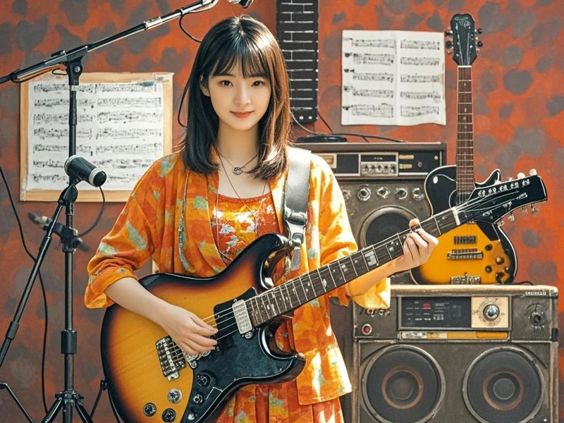 中国女吉他手吕美乐