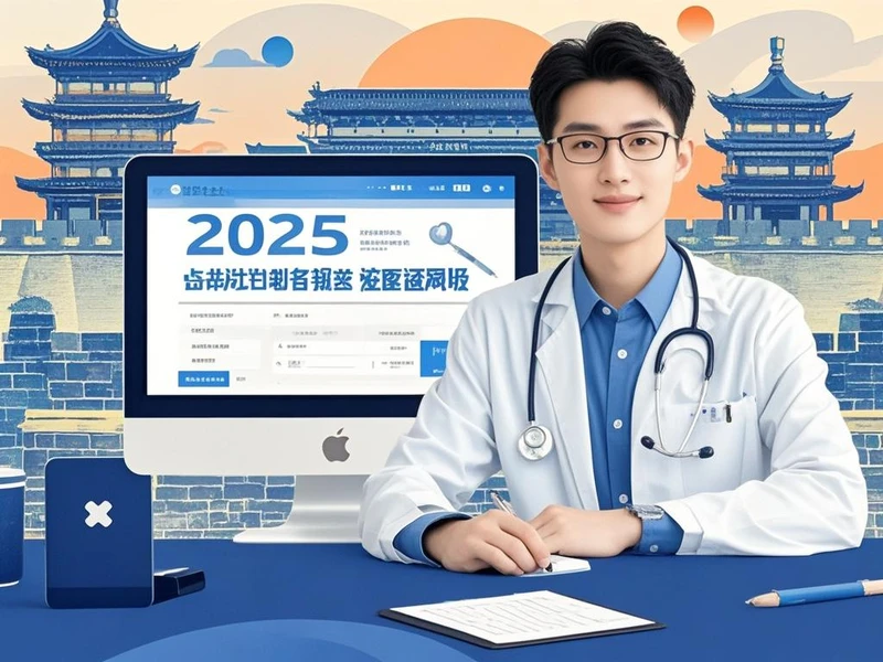 2025年陕西执业医师在哪报名 入口是什么