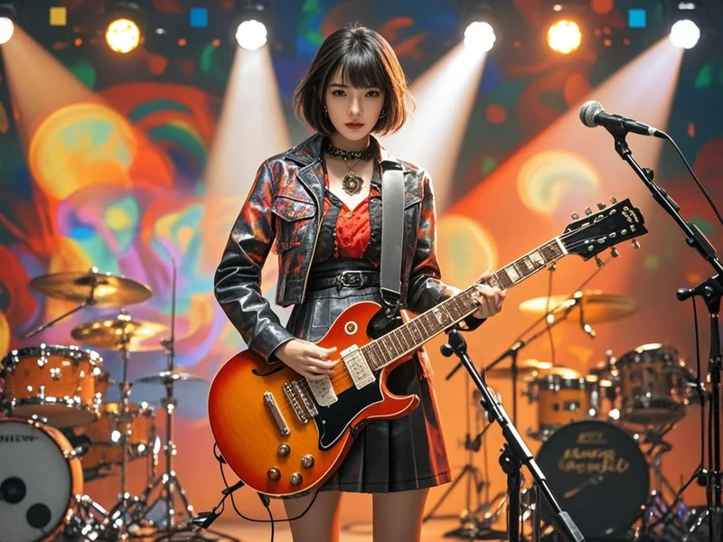 国内乐队女吉他手