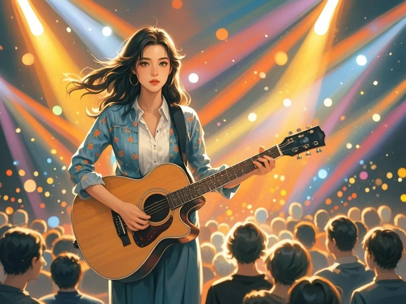 吉他女神李梦