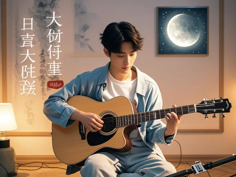 吉他入门零基础月亮代表我的心