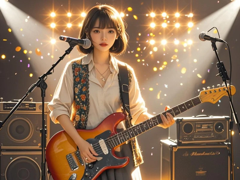中国女吉他手fox