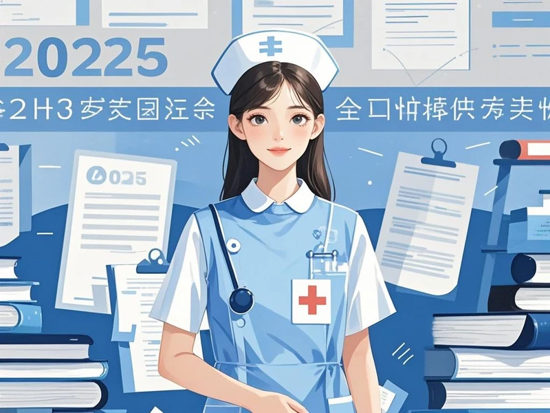 2025吉林护士执业资格考试什么时候报名 考哪几门