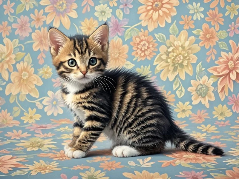 四个月的猫咪多少斤