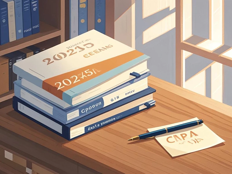 2025考cpa需要看哪些书 注册会计师教材推荐