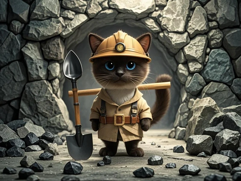 暹罗猫为什么叫煤老板 暹罗猫为了养家竟然去挖矿！