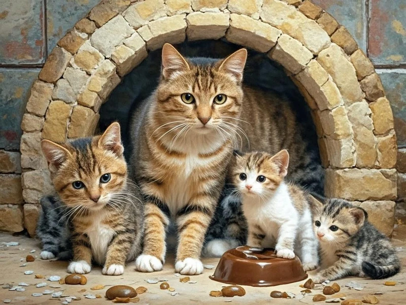 母猫为什么会吃小猫的屎 危机意识强