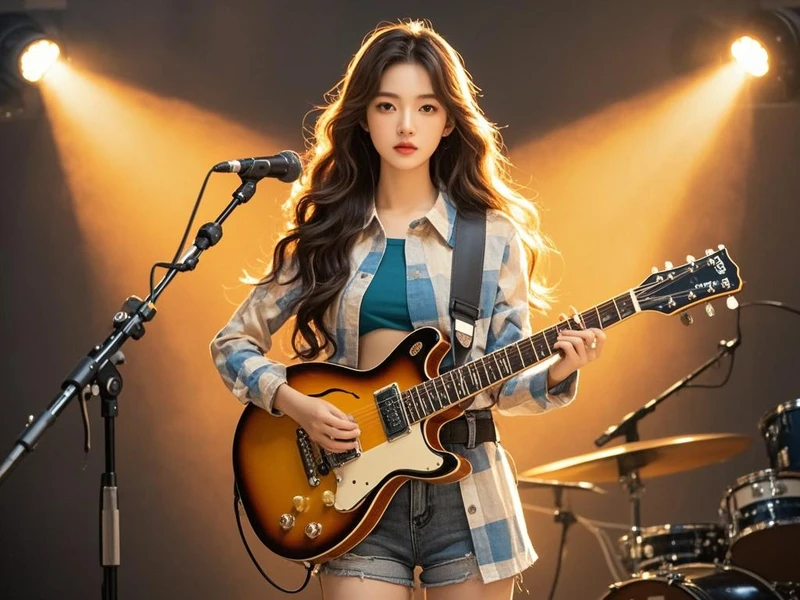 韩国女吉他歌手