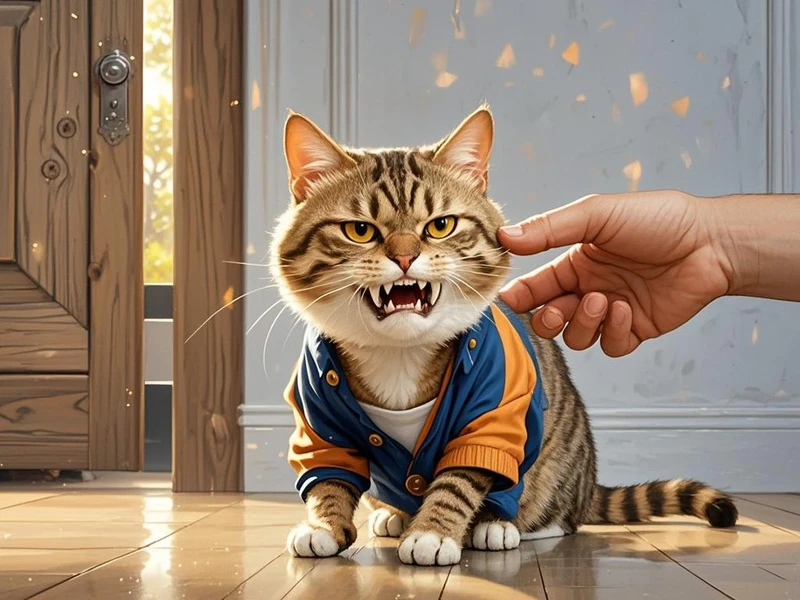 猫为什么生气咬人 猫咪不是什么地方都可以摸的