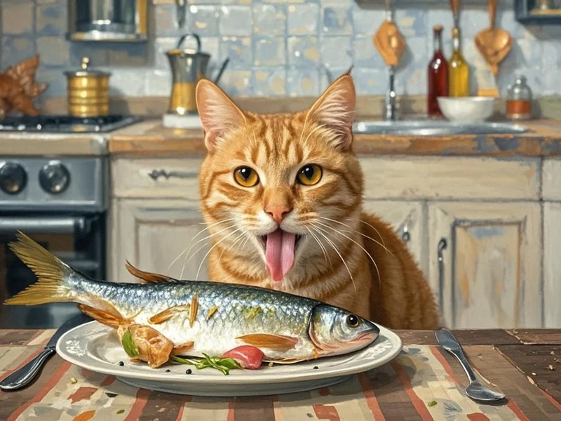 橘猫为什么能吃鱼刺 猫咪的舌头上有倒刺