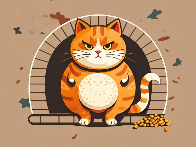 橘猫为什么胖很凶 十只橘猫九只胖