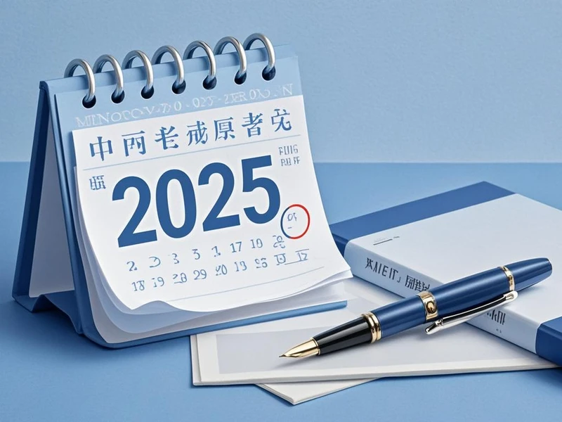 中级会计师报名时间2025截止时间