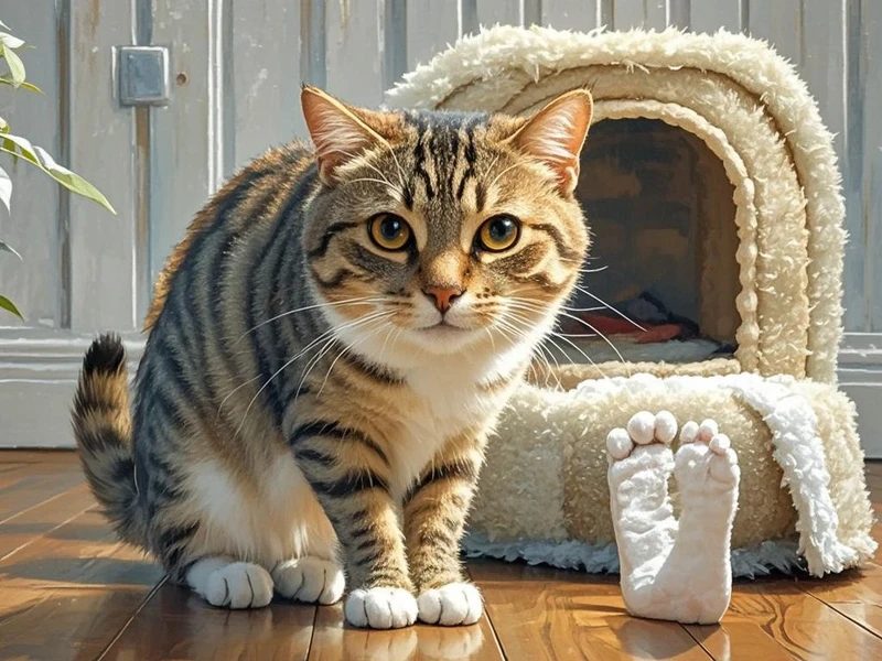 猫为什么老啃自己的脚指甲掉了怎么办