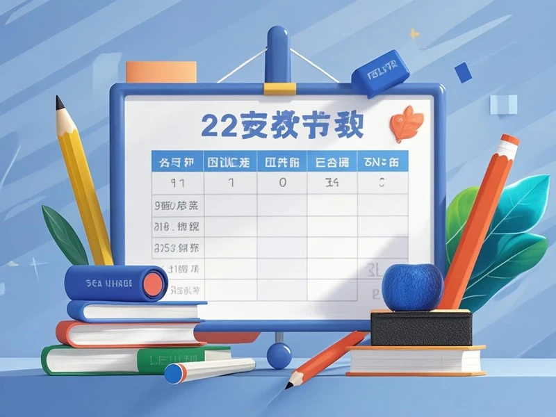教师资格证笔试时间表最新发布